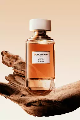 perfume orange wood leather boucheron