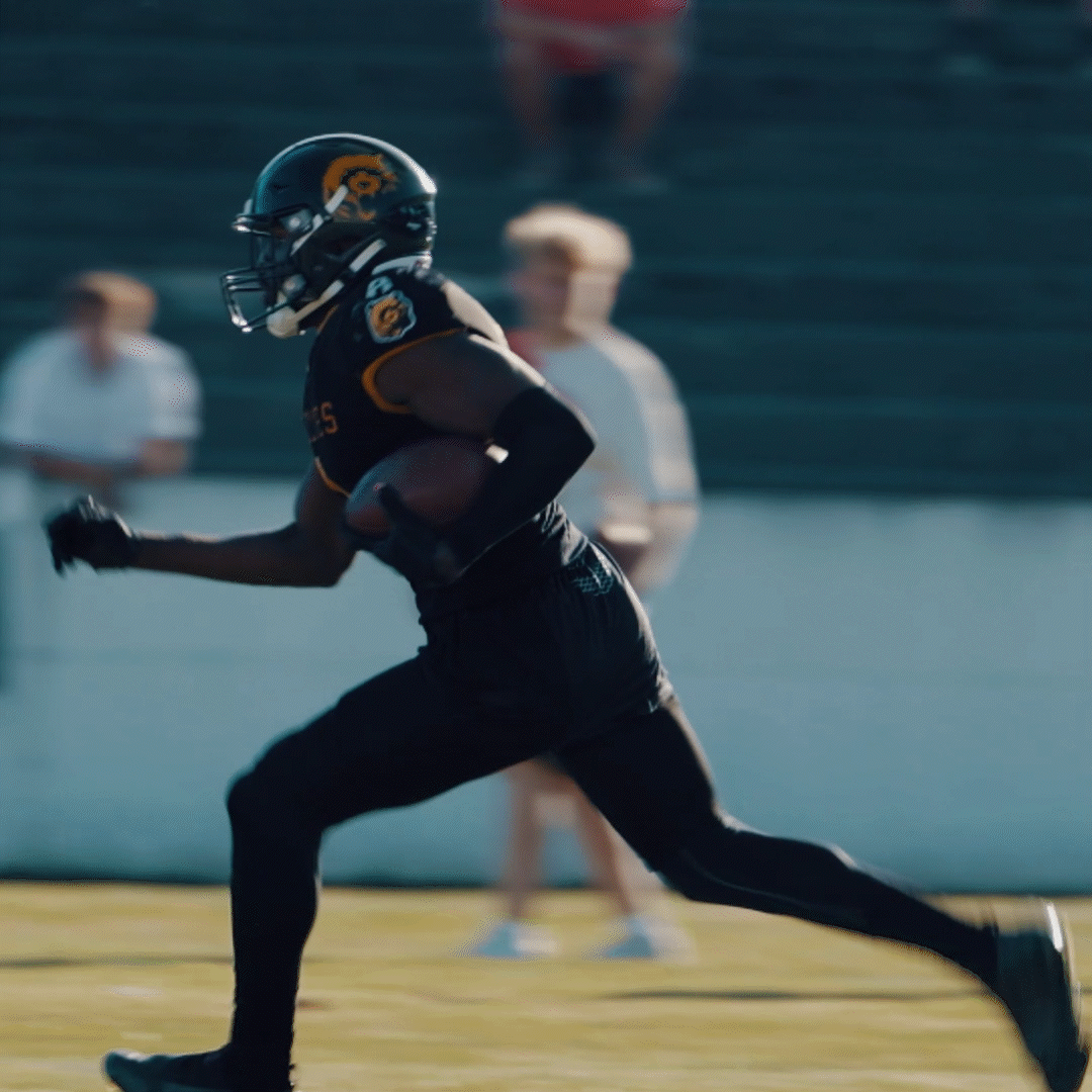 american football grizzlies runing back