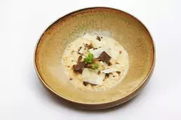 plate food photography cheed mushroom